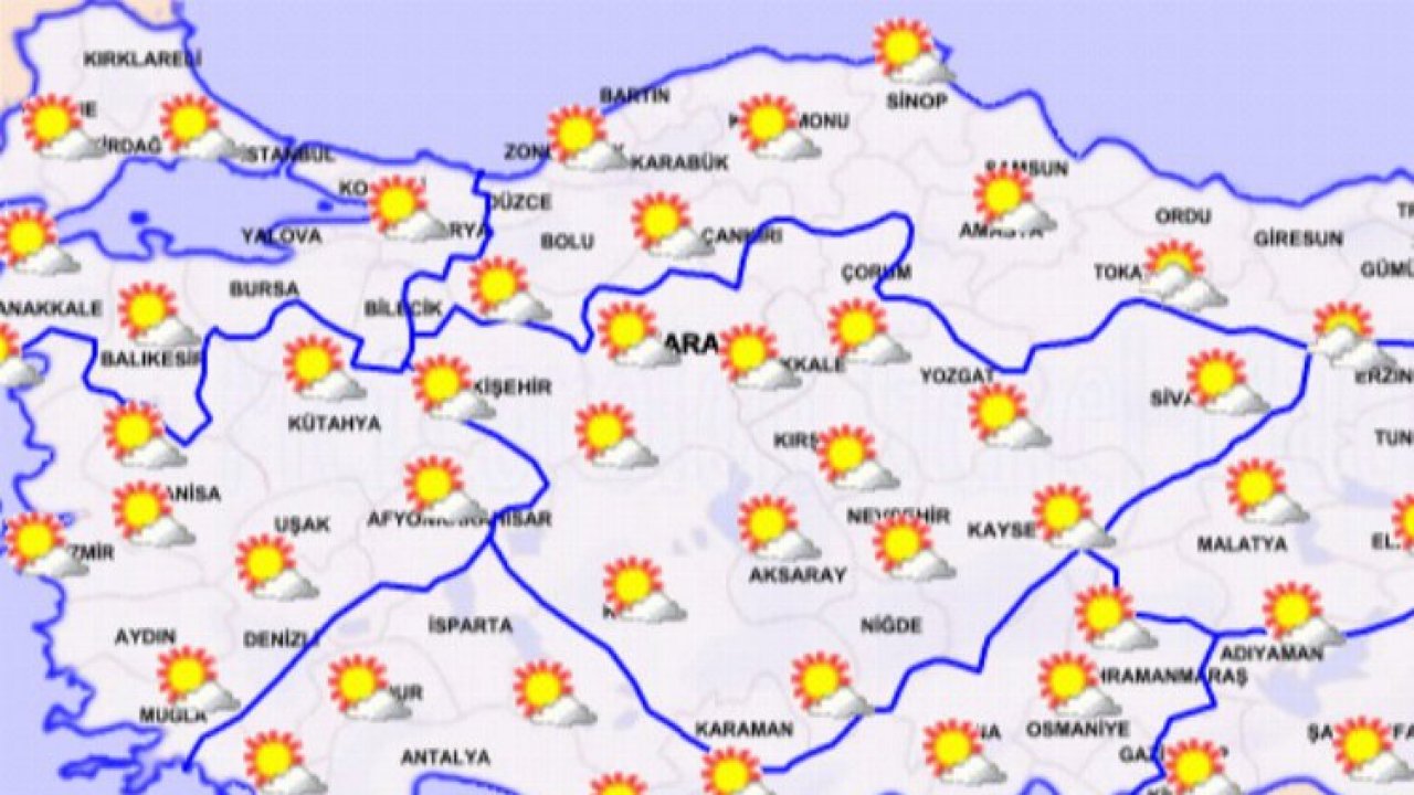 Türkiye'de bugün hava nasıl olacak?