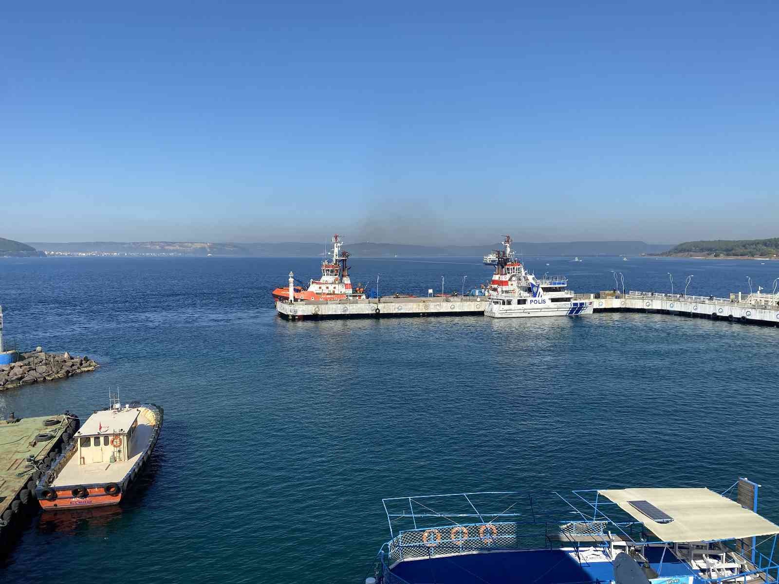 Çanakkale Boğazı sisin etkisini yitirmesiyle transit gemi geçişlerine açıldı