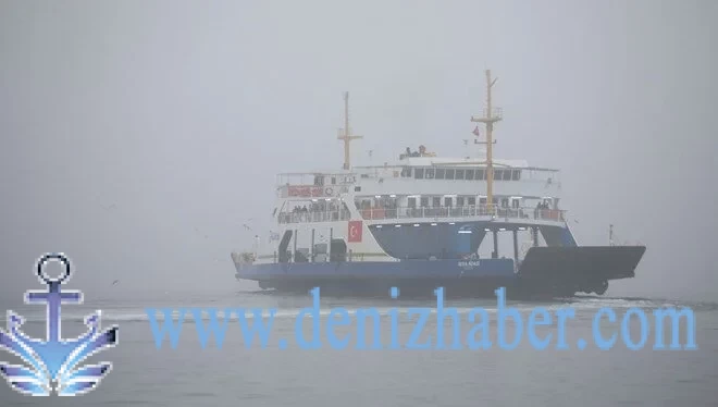 Çanakkale Boğazı yoğun sis nedeniyle transit gemi geçişlerine kapatıldı