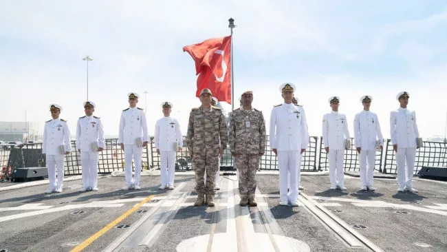 TCG BURGAZADA Dünya Kupası İçin Katar'da