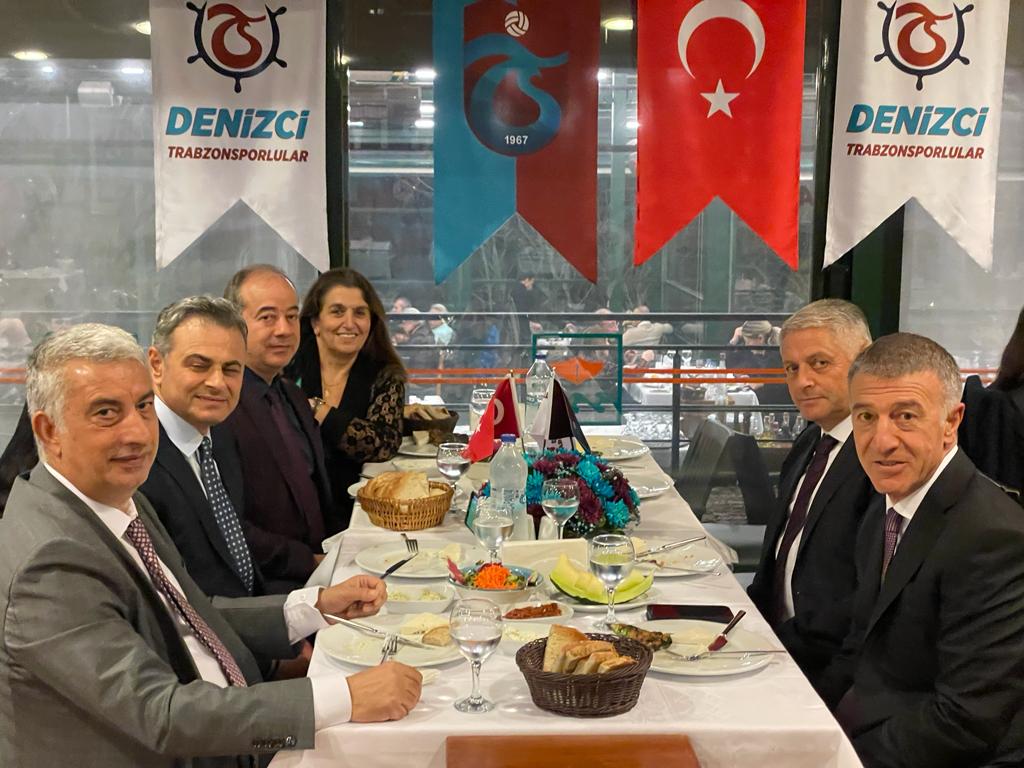 Denizci Trabzonsporlular Denizci Başkanla Buluştu