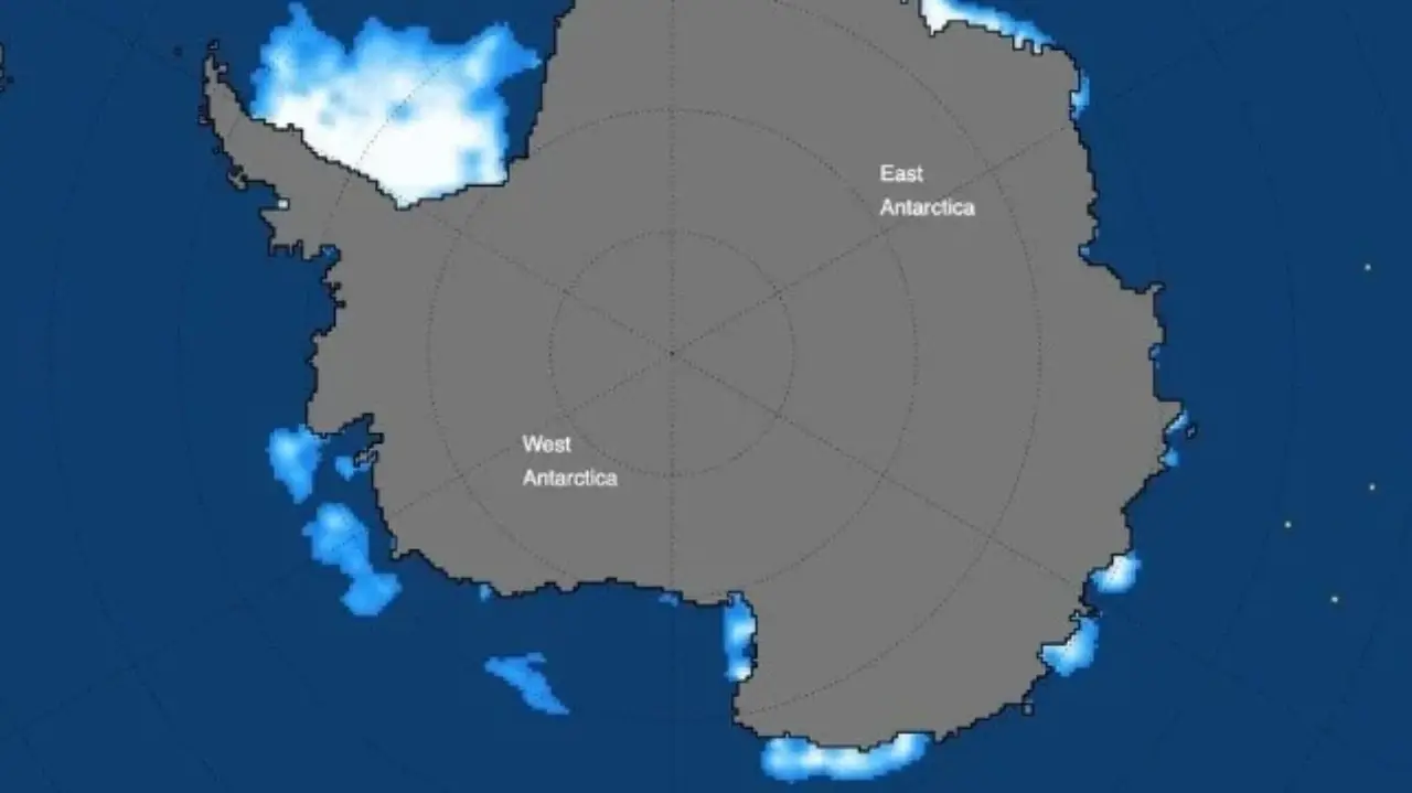 Antarktika'da Mevsimsel Deniz Buz Örtüsü Rekor Düşük Seviyede