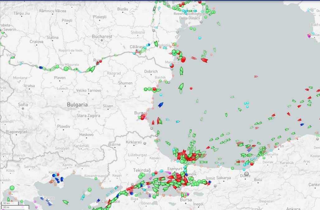 Haarp iddiasıyla gündeme gelen savaş gemisi Zonguldak açıklarında