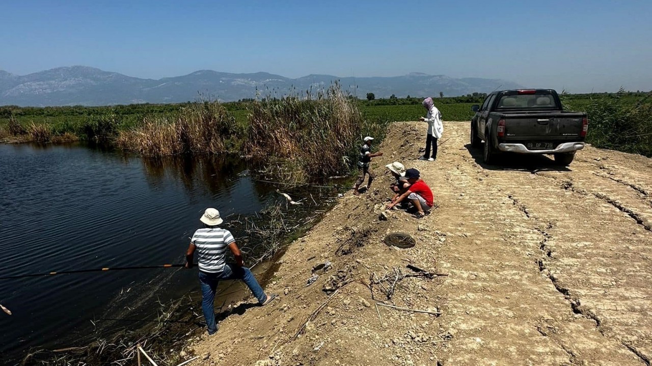 Didim’de amatör balıkçılar önce denetlendi, sonra bilgilendirildi