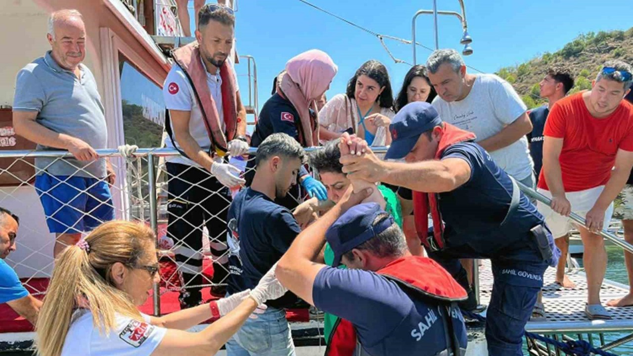 Sahil Güvenlikten Fethiye ve Datça’da üç tıbbi tahliye