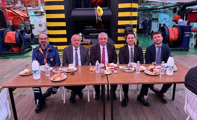 KEGM, Nene Hatun gemisinde iftar daveti düzenledi