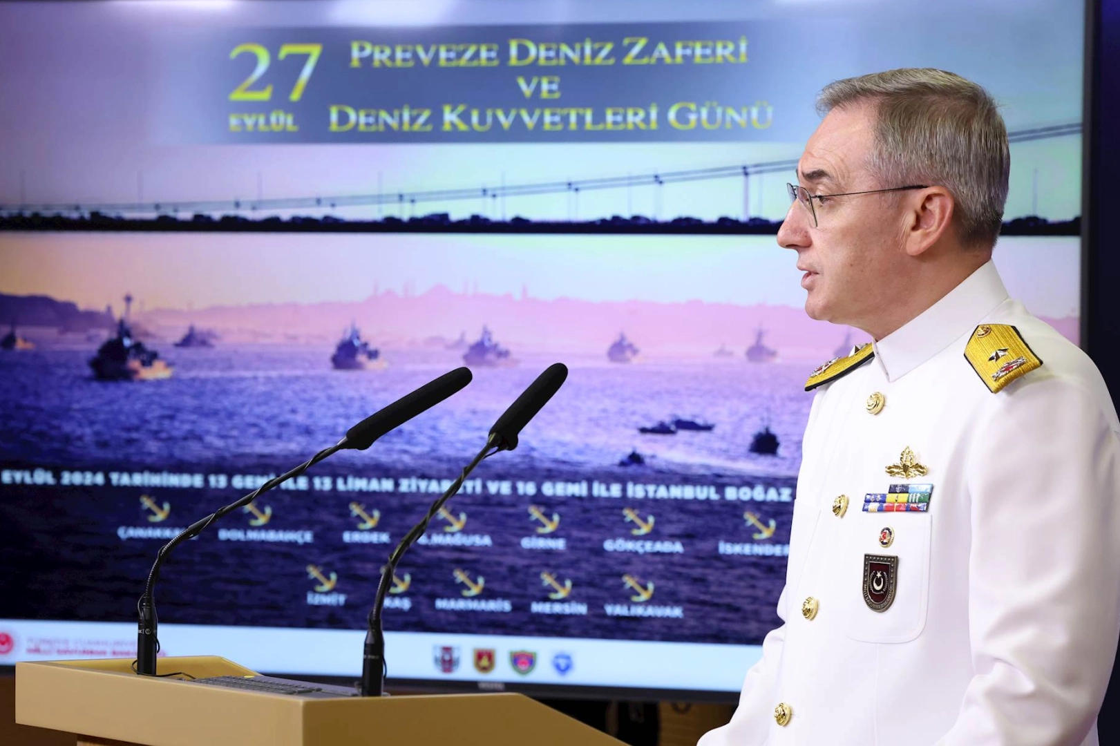 Preveze Deniz Zaferi'nin 486'ncı yıl dönümünde 16 gemi ile Boğaz geçişi yapılacak