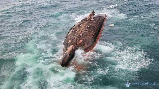 Rus Kargo Gemisi Alabora Oldu, Dört Mürettebat Kayboldu