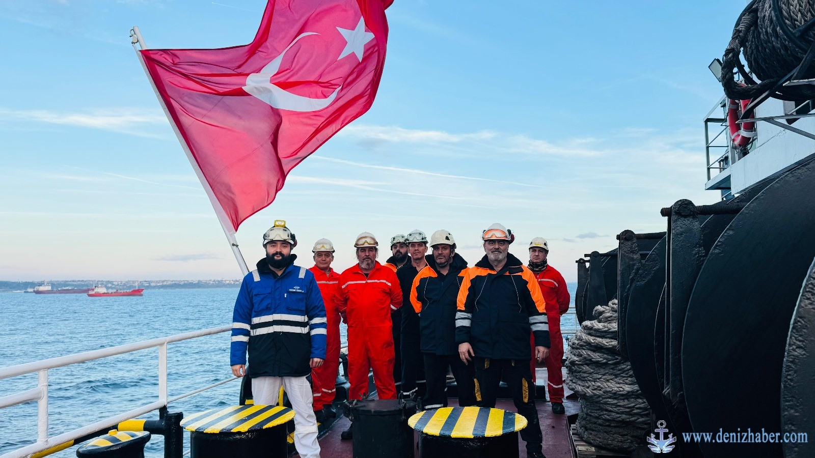 Türk Uluslararası Gemi Sicili'ne Kaydedilerek Türk Bayrağı Çekti